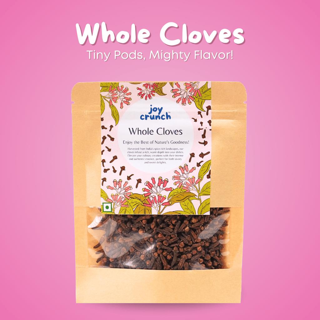Joy Crunch Premium Cloves Whole 100gm | Kerala Cloves Original | Rich In Nutrition | Sabut Laung | Ground Clove | Clove Whole view 2