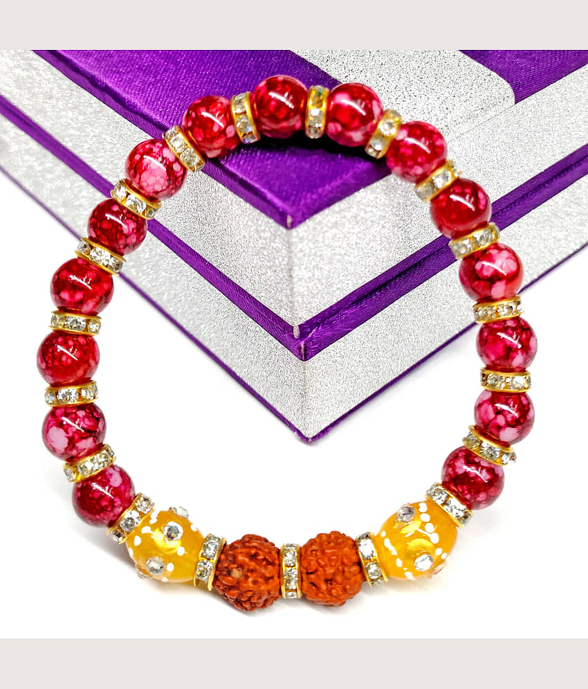 DAIVYA WELLNESS - Red Bracelet ( Pack of 1 ) view 2