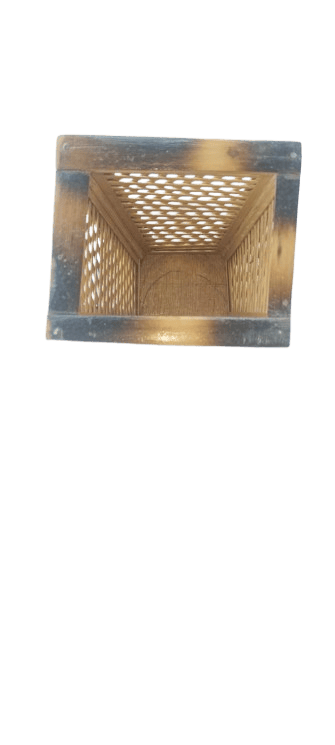 Handcrafted Bamboo pen stand view 2