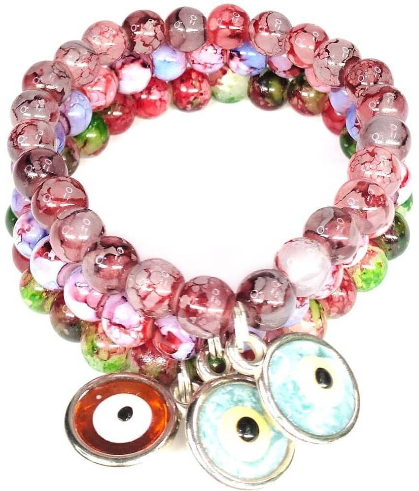 DAIVYA WELLNESS - Multicolor Bracelet ( Pack of 3 ) view 2