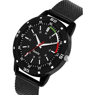 HRV Men's Round Dial Multi Strap Analog Watch view 2