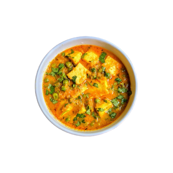 Matar Paneer Half