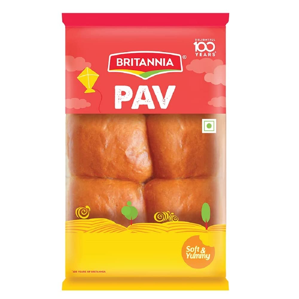 Britannia Pav Bread 200Gm
