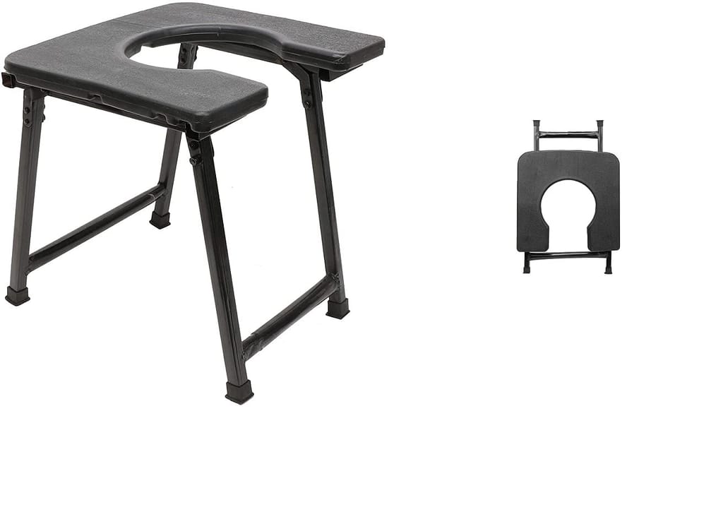 MS Commode Stool Support 80kg | Portable Chair for Camping and Hiking view 2