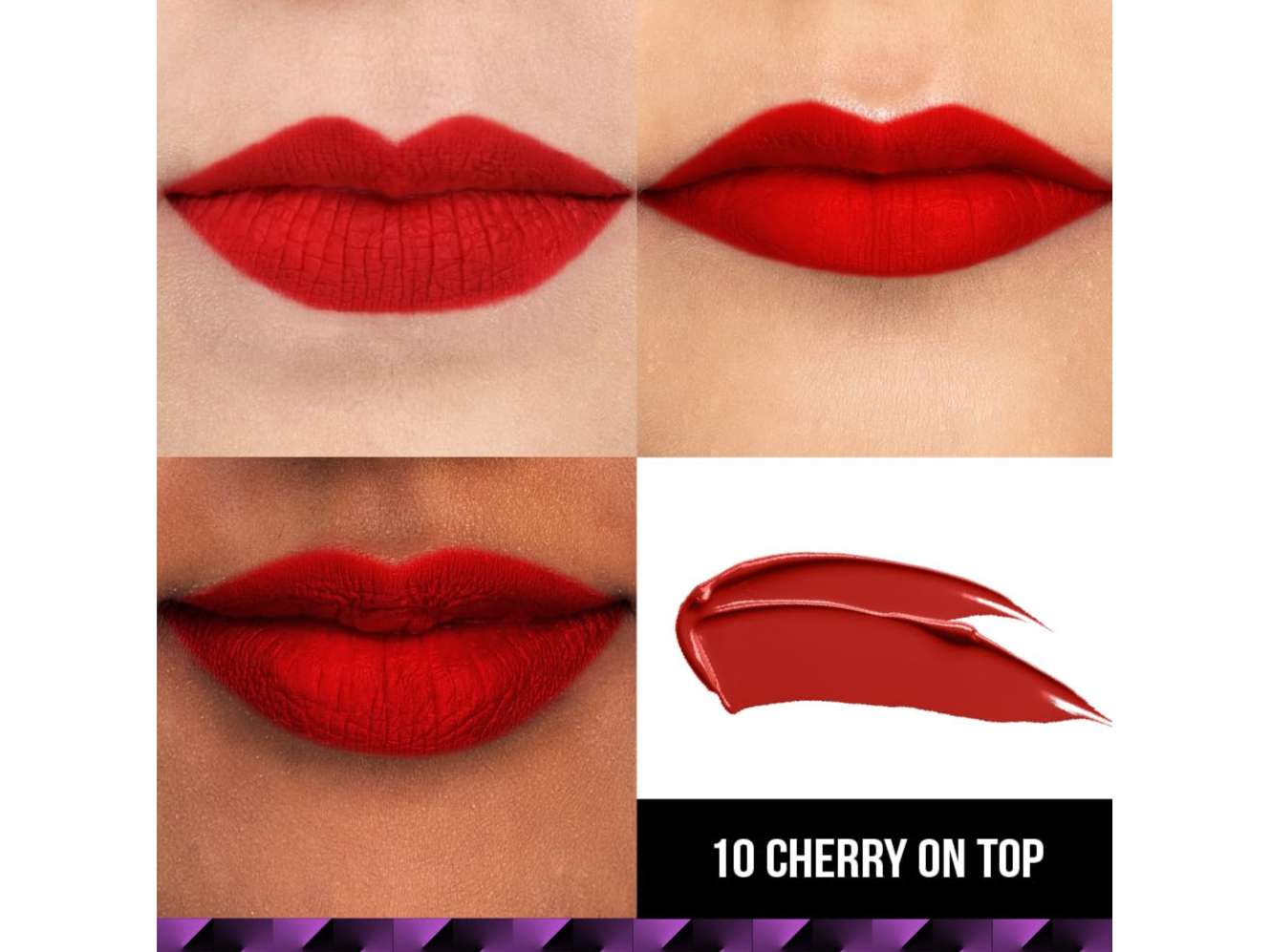 Staze Lips Dont Lie Liquid Lipstick - Cherry on top - 10 view 2