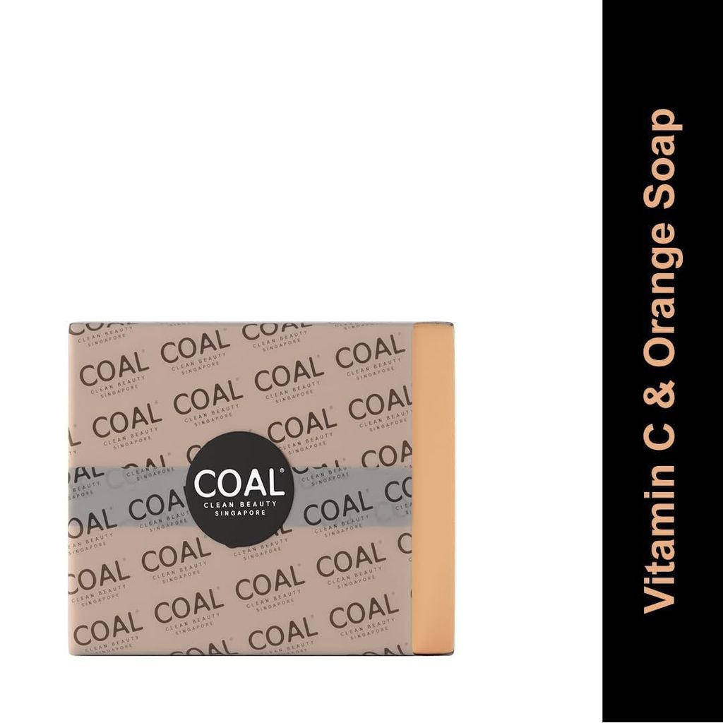 COAL Clean Beauty Vitamin C & Orange Soap | Anti-Oxidant & Brightens Skin | Men & Women | All Skin Types | 100g view 2