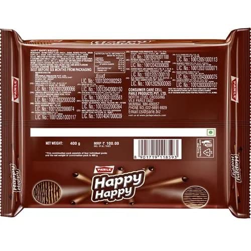Parle G Happy Happy Biscuit 400 Gms view 2