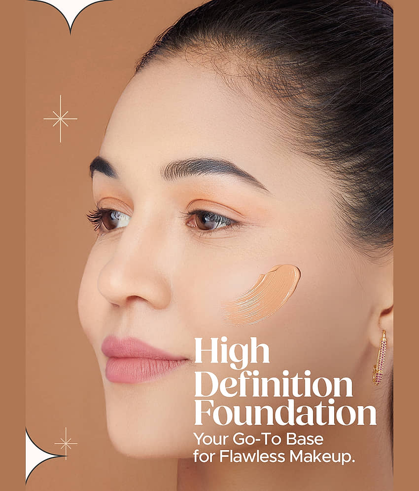 Hilary Rhoda Matte Liquid For All Skin Types Skin Ivory Foundation Pack of 1 view 2