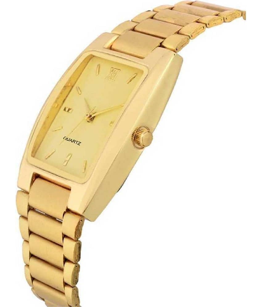 Viser Analogue Full Gold Dial Watch for Men & Women Analog Watch - For Couple view 2