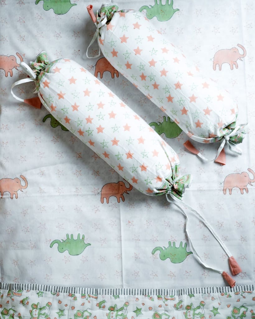 Chota Hathi Pillow & Bolster Set by Aagaaz Jaipur view 2
