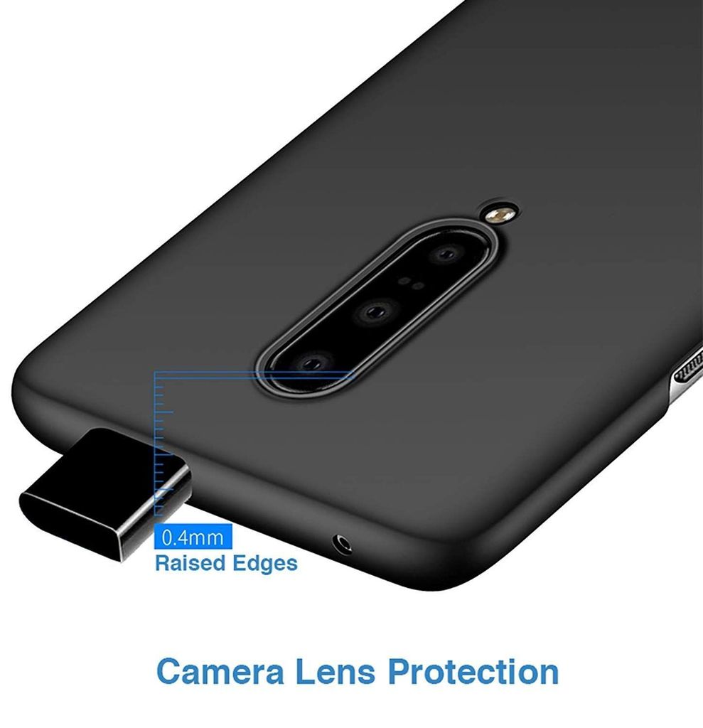 Faircost Back Cover for Oneplus 7 Pro (Silicone | Black) view 2