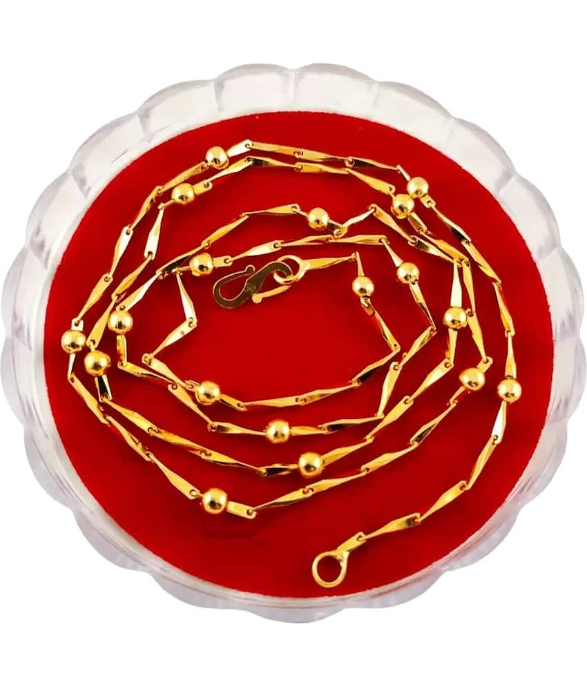 AKLINA Gold Plated Chain ( Set of 3 ) view 2