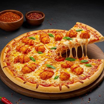 Chicken Peri Peri Pizza 8 Inch