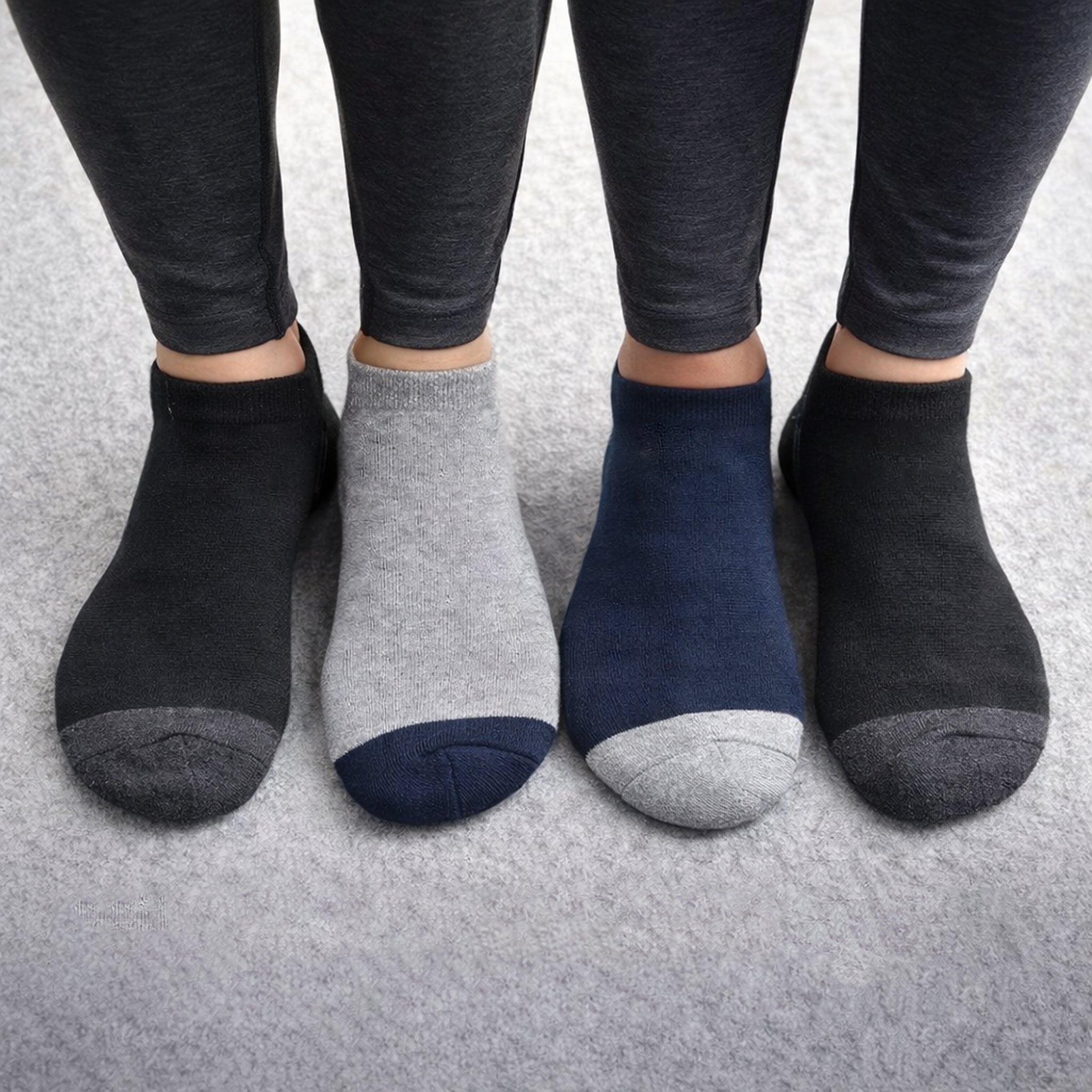 Pack of 5 Ankle Socks - Freesize view 2