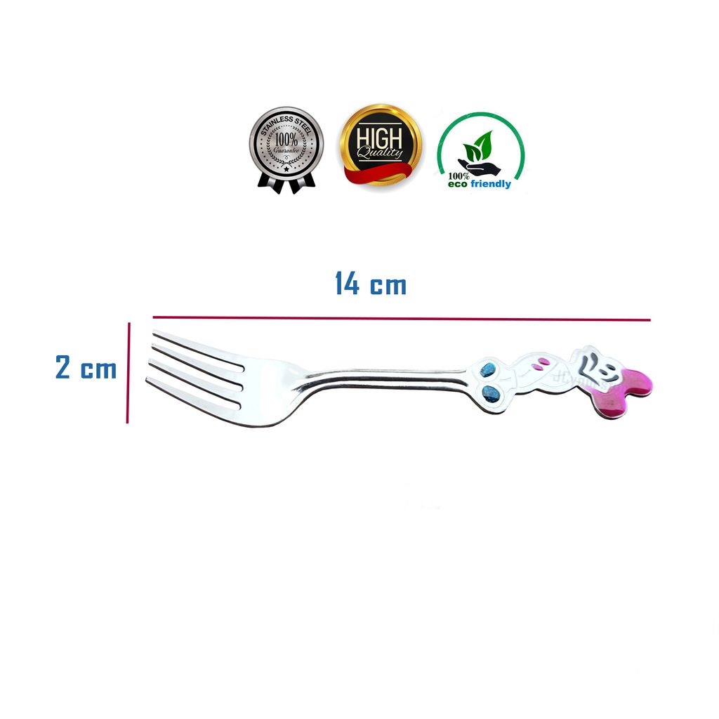 Jcyourstore Stainless Steel Cartoon Design Fork view 2