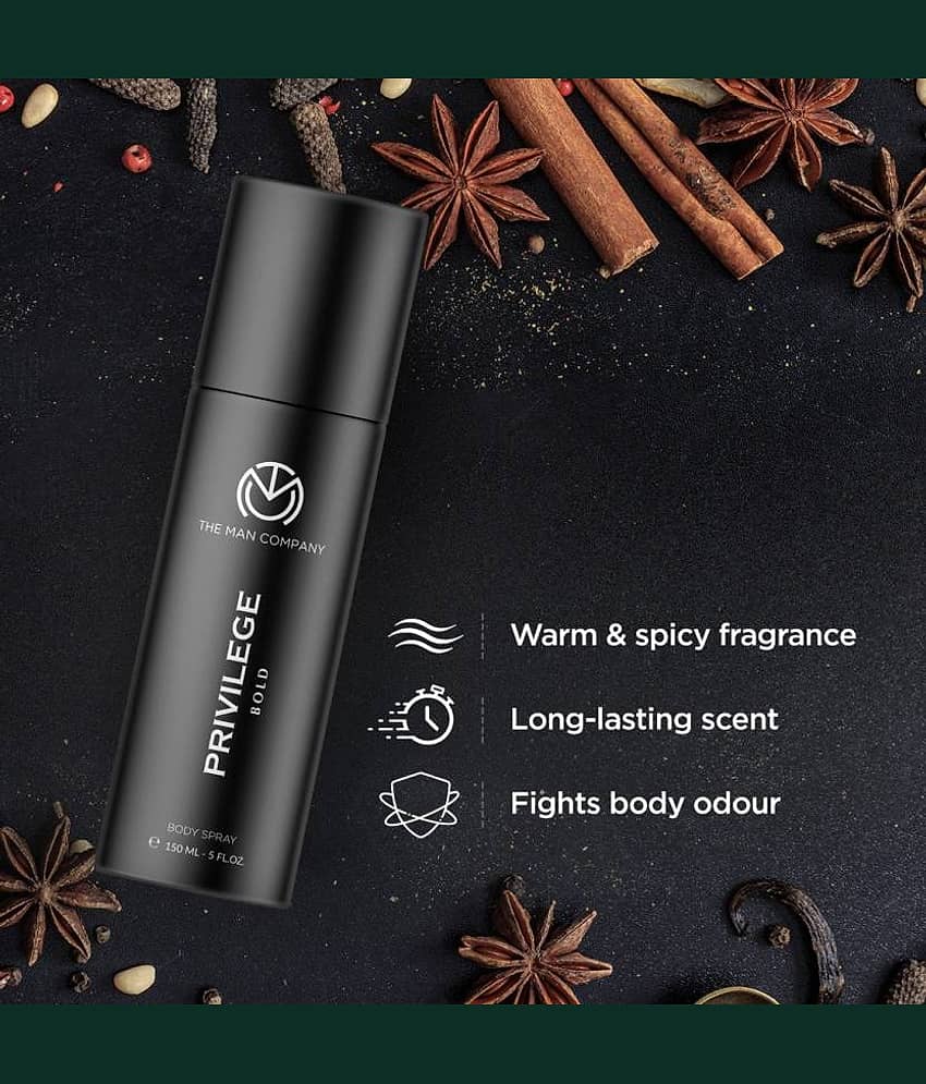 The Man Company Privilege Bold Body Spray- 150 ml view 2