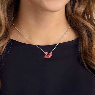 Rose Gold Plated Red Duck Chain view 2