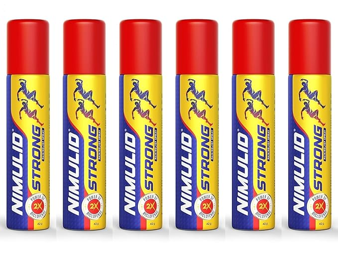 NIMULID Pain Relief SPRAY 42 GM x Pack of 6