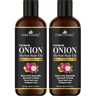 PARK DANIEL ONION Herbal Hair oil - For Hair Regrowth (200 ml) view 2