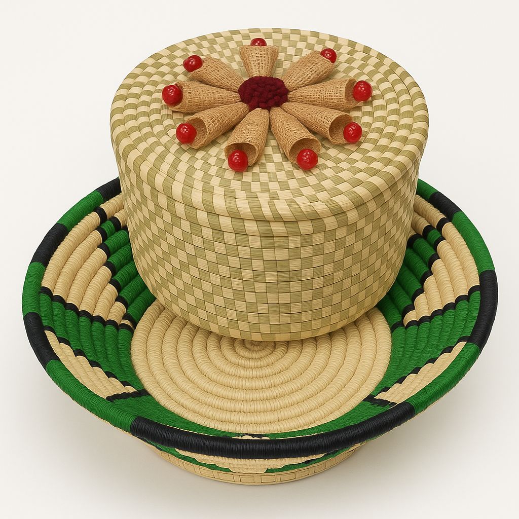 Tiger Grass Handwoven Combo view 2
