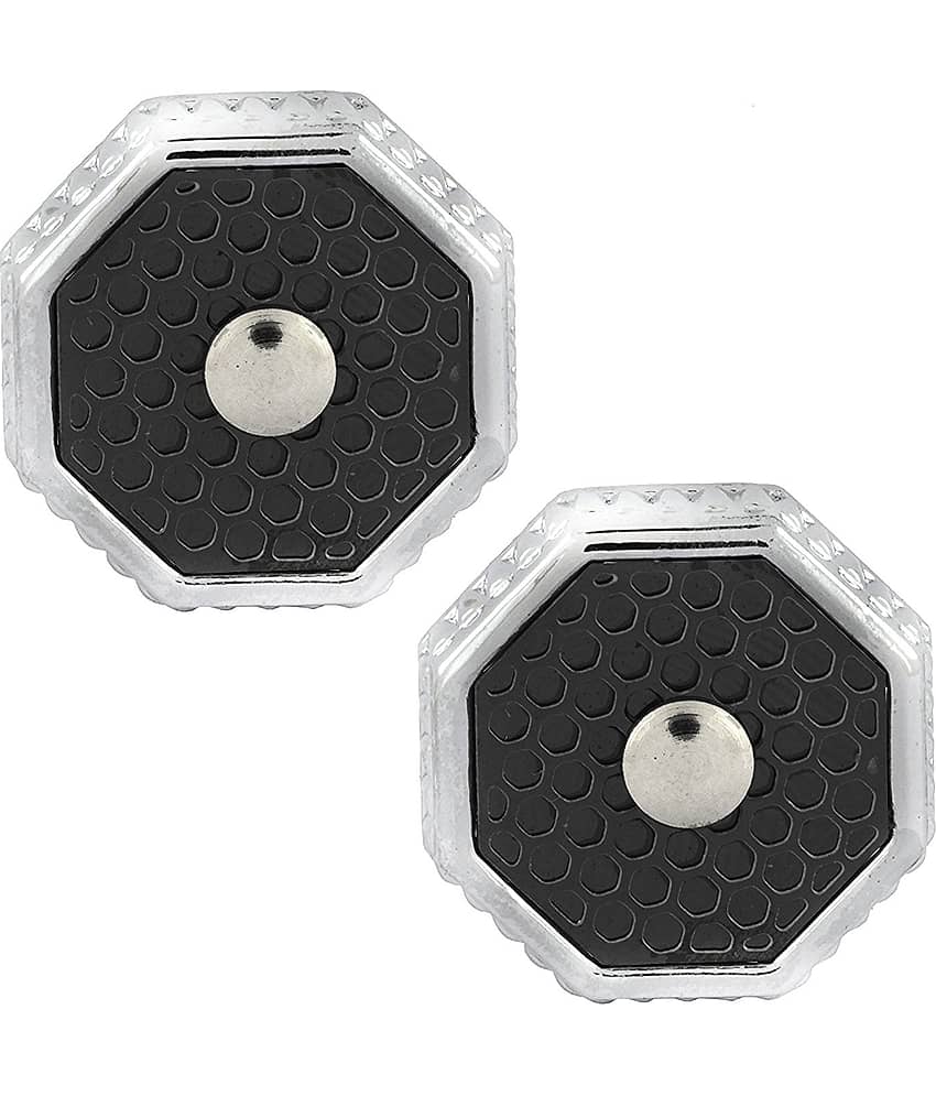 ZIVOM Black Brass & Copper etc Cufflinks view 2