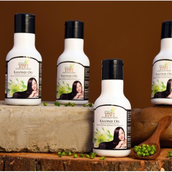 Kalonji Hair Oil With Bhringraj Menthol-100ml view 2