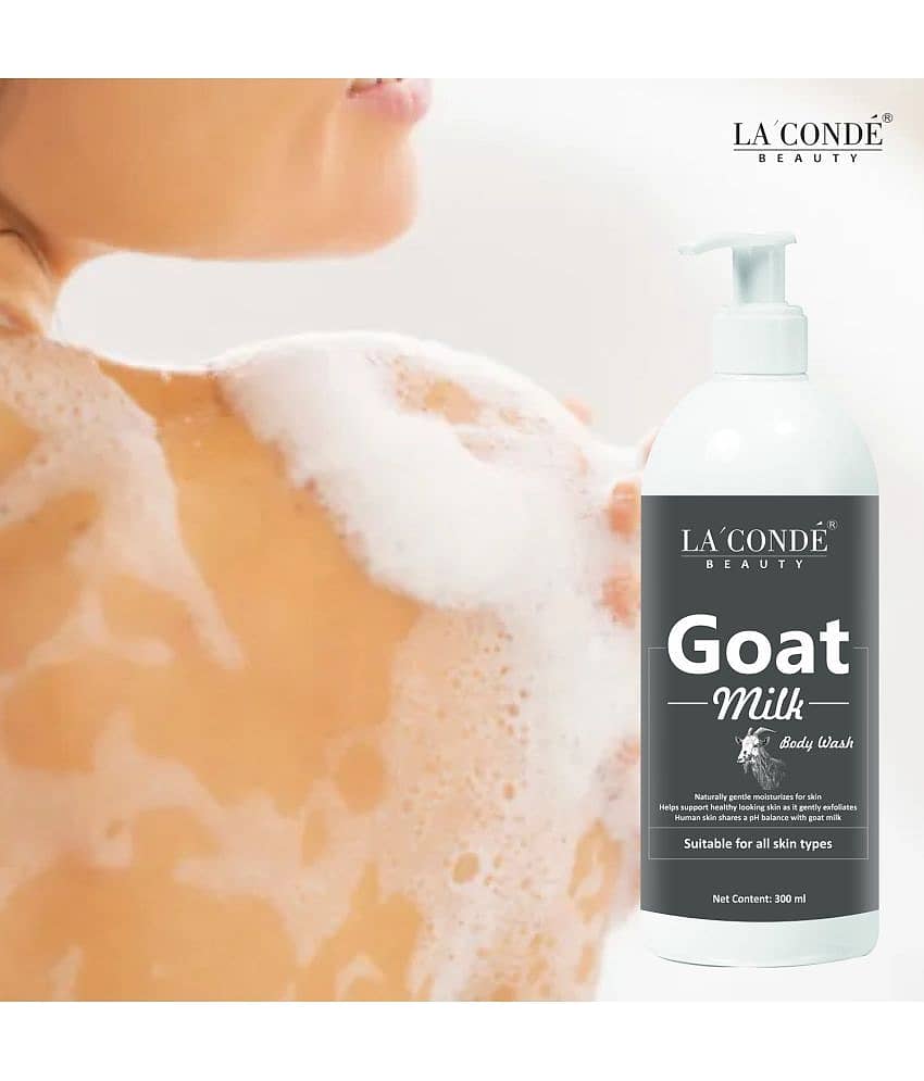 La'Conde Goat Milk Mousse Body Wash for a Spa Experience for moisturizing body care Body Wash 300 mL view 2