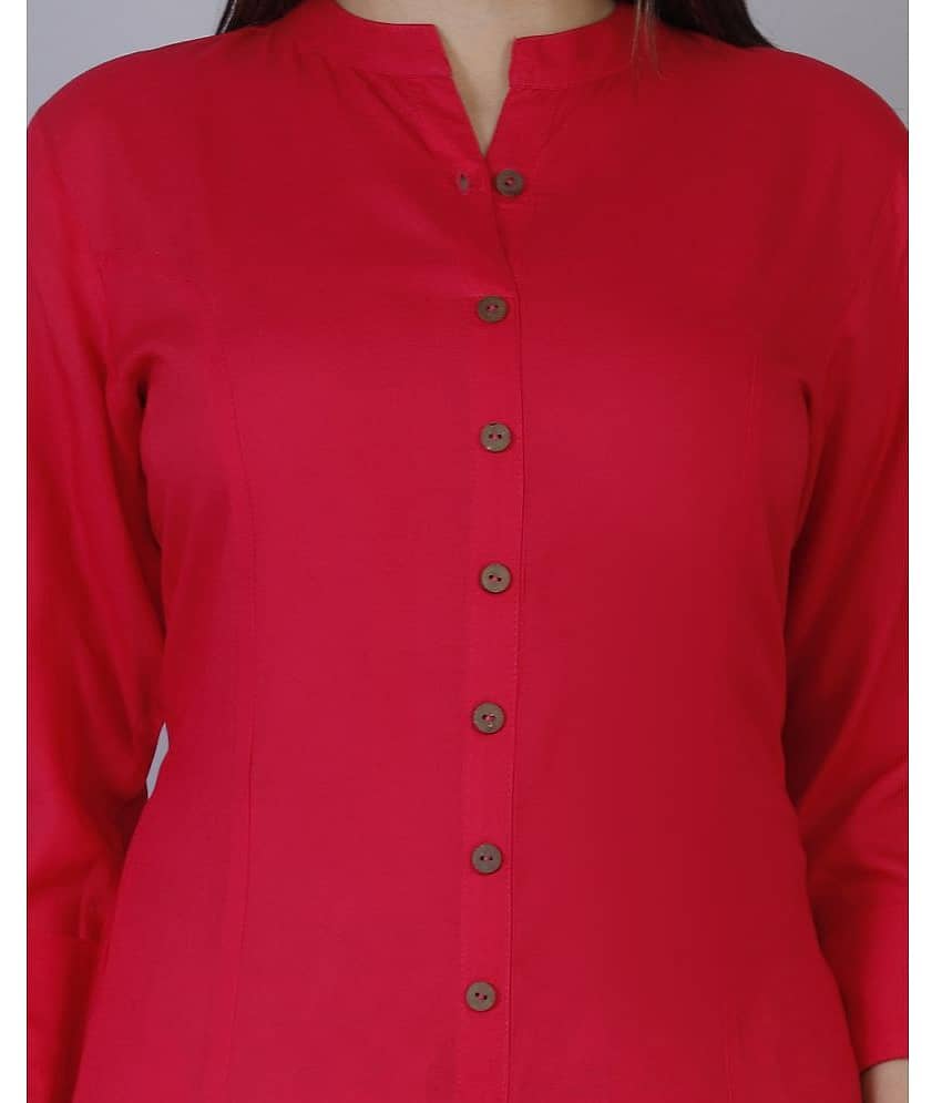 Doriya - Pink A-line Rayon Women's Stitched Salwar Suit ( Pack of 1 ) view 2