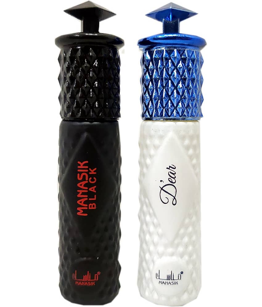 MANASIK DEAR & BLACK Concentrated Attar Roll On 6ml . ( COMBO SET ) view 2