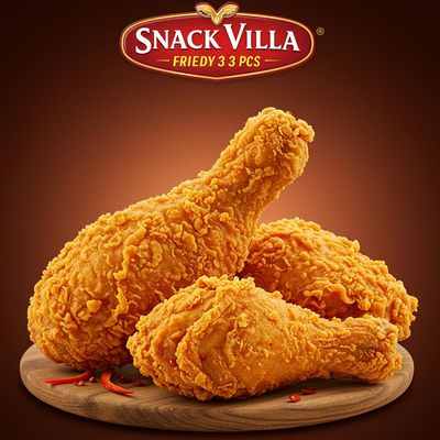Snack villa Fried Chicken (3 Pcs)