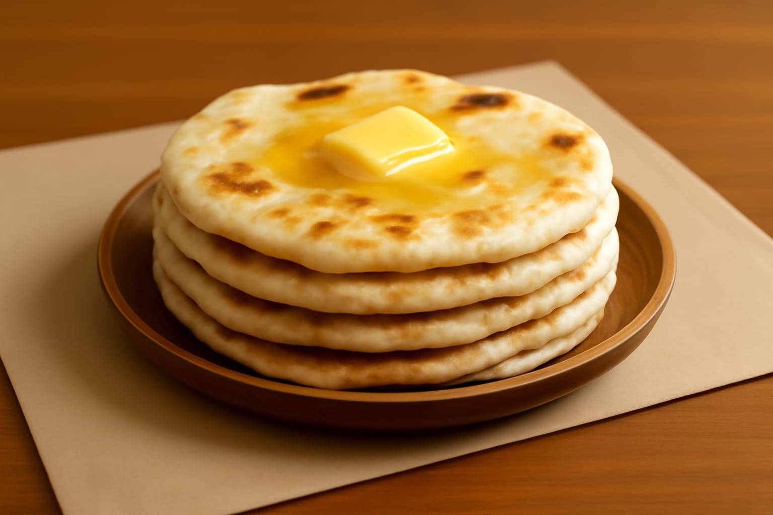 Butter Roti (5 Pieces)