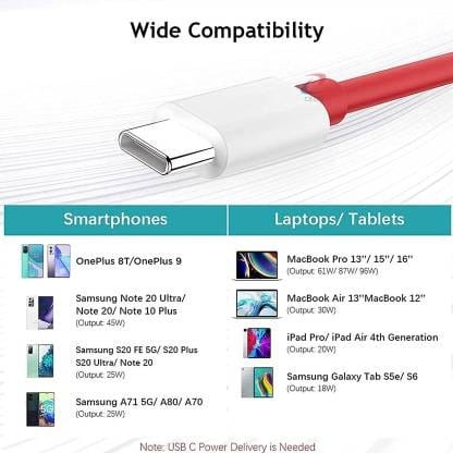 Best quality Type-C To Type C USB Data & Charging Cable | PD Charger Cable | Dash WRAP Charging Cable view 2