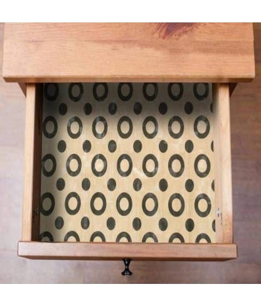 Single PVC Beige Kitchen Shelf Cover Cover view 2