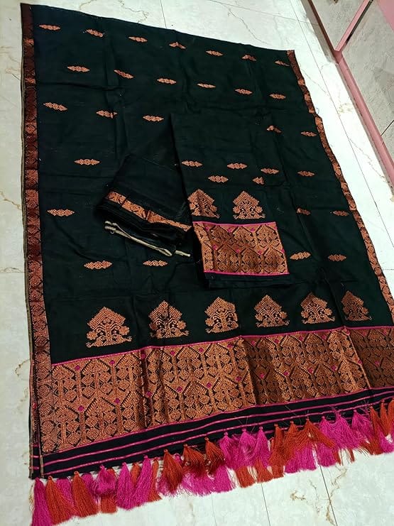 Assamese Chador Mekhela view 2