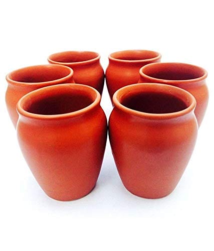 Handmade Clay Drinking Cup - Natural, Eco-Friendly, and Sustainable view 2