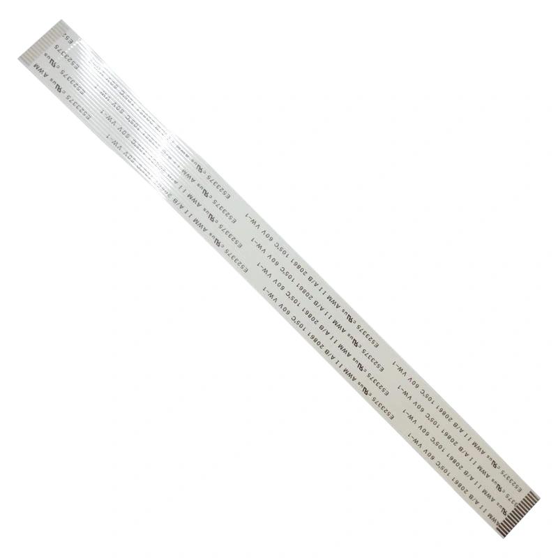 16 Pin 1mm Pitch 200mm Same Side Connection FFC Ribbon Flexible Flat Cable view 2