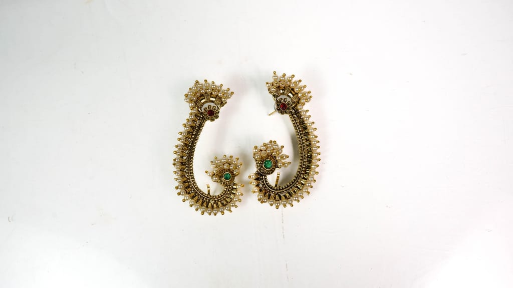 Pearl Earrings view 2