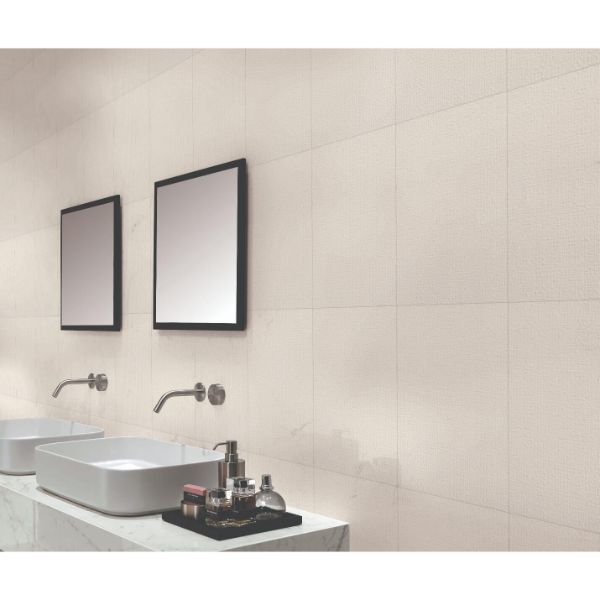 Orientbell Wall Tiles Textile Ivory 15 Pcs