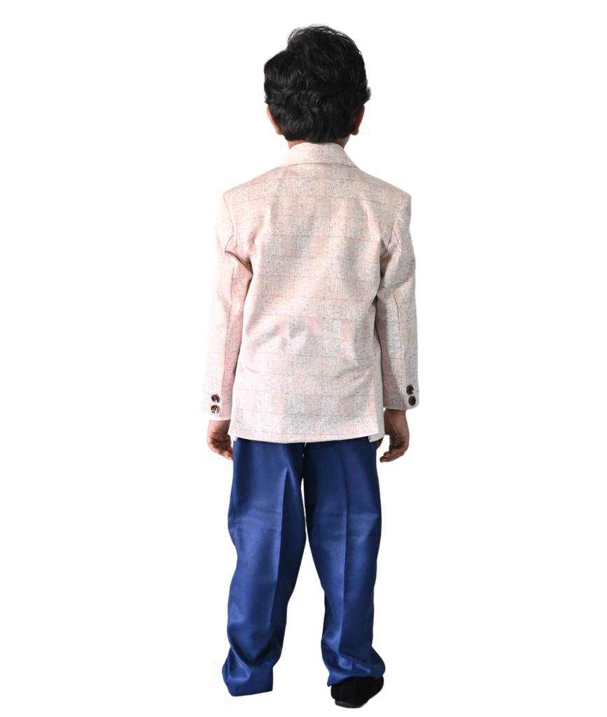 JOYHAAT Kids Boy's Formal/Party/Wedding/Festival Blazer with Peach Color view 2