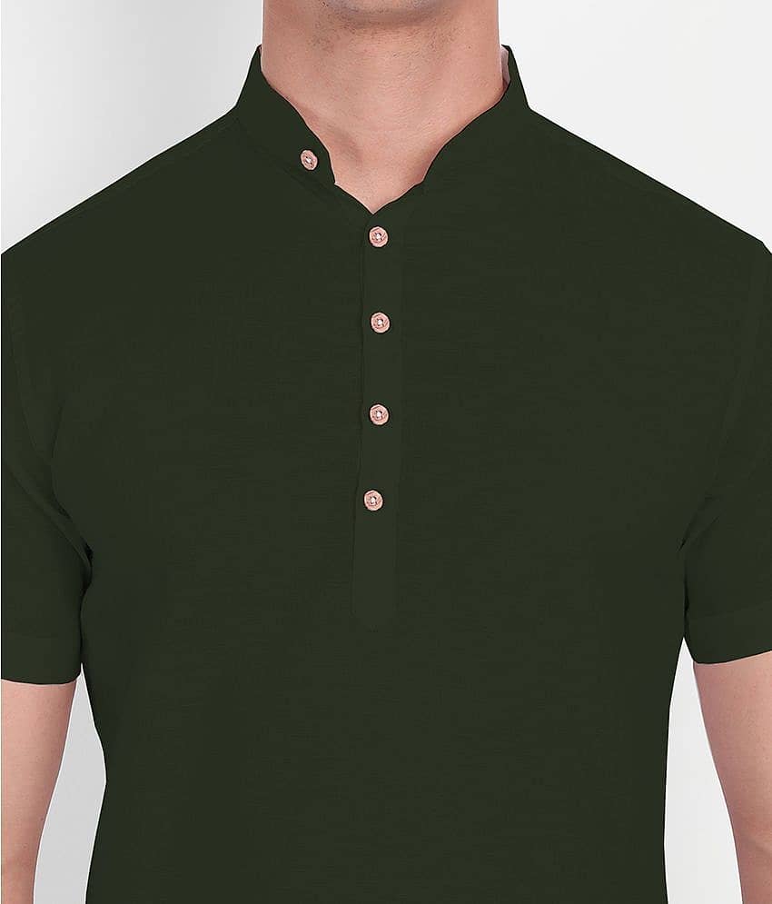 Vida Loca - Peach Cotton Slim Fit Men's Casual Shirt ( Pack of 1 ) view 2