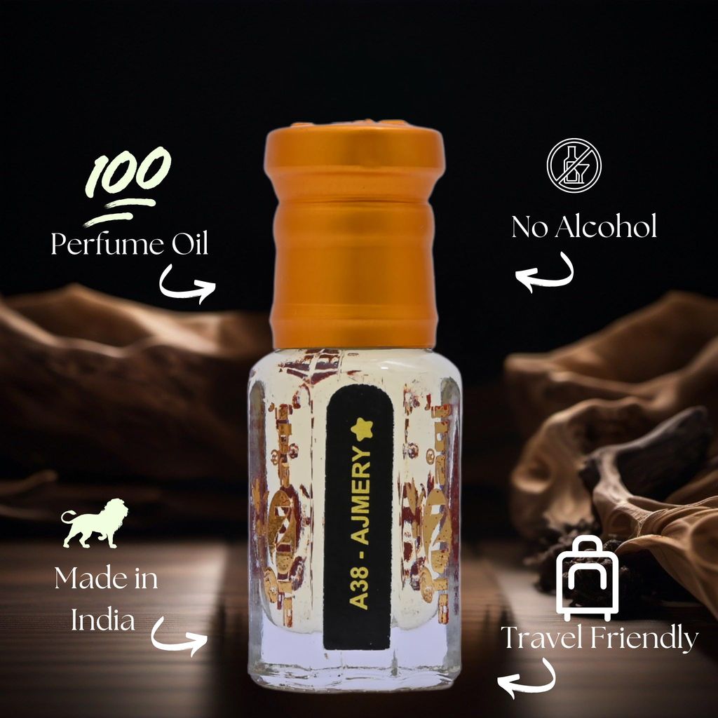Alnaqi Ajmery Attar Attar | Alcohol Free| Pack Of 1 | Original & Long Lasting Fragrance | Most Wanted Arabian Aroma |Unisex | view 2