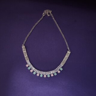Trandy Unique Single Layers crystal mint green Stone for girls Woman's view 2