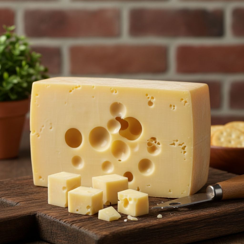 Mishti Gourmet Emmental Cheese 1kg view 2