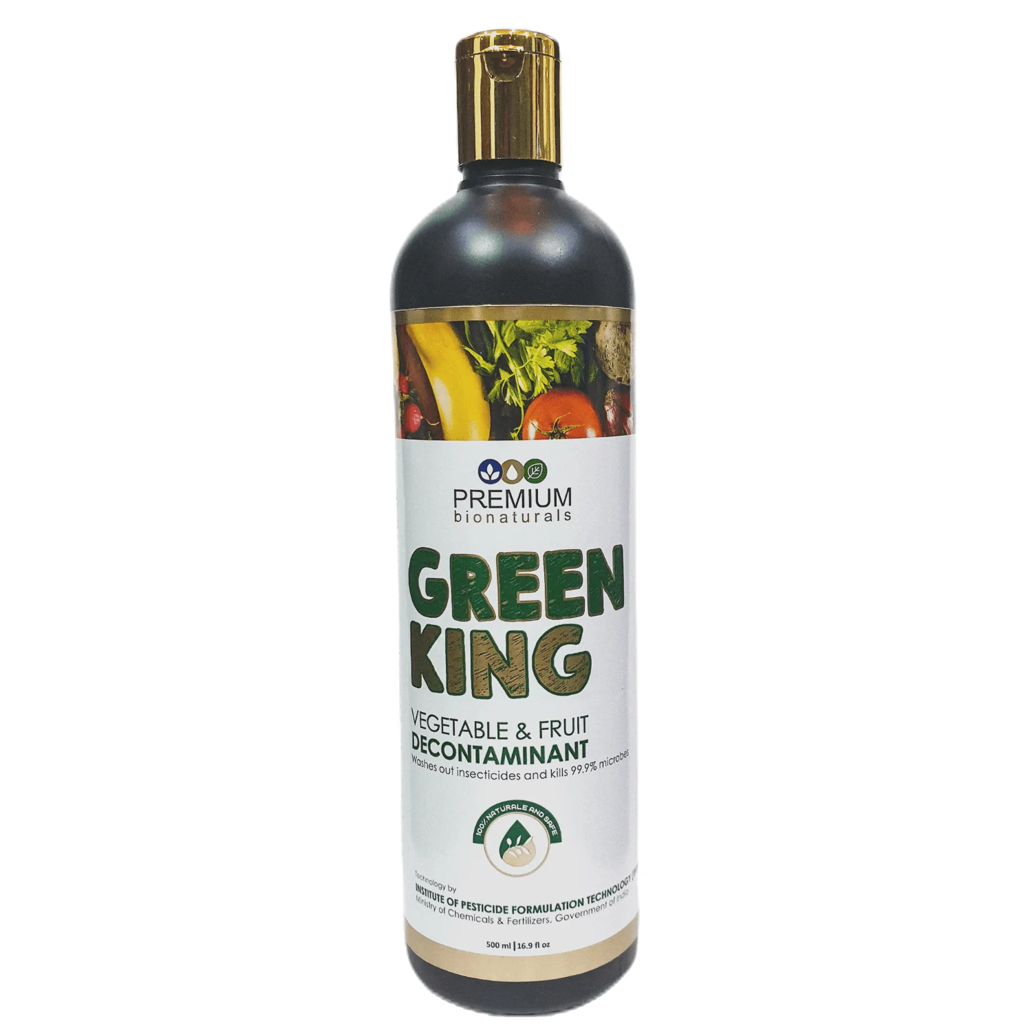 Green King - Vegetable & Fruit Decontaminant 500 ML Pack Of 2
