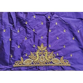OMSAIFAB Cotton Silk Self Design Blouse Material view 2