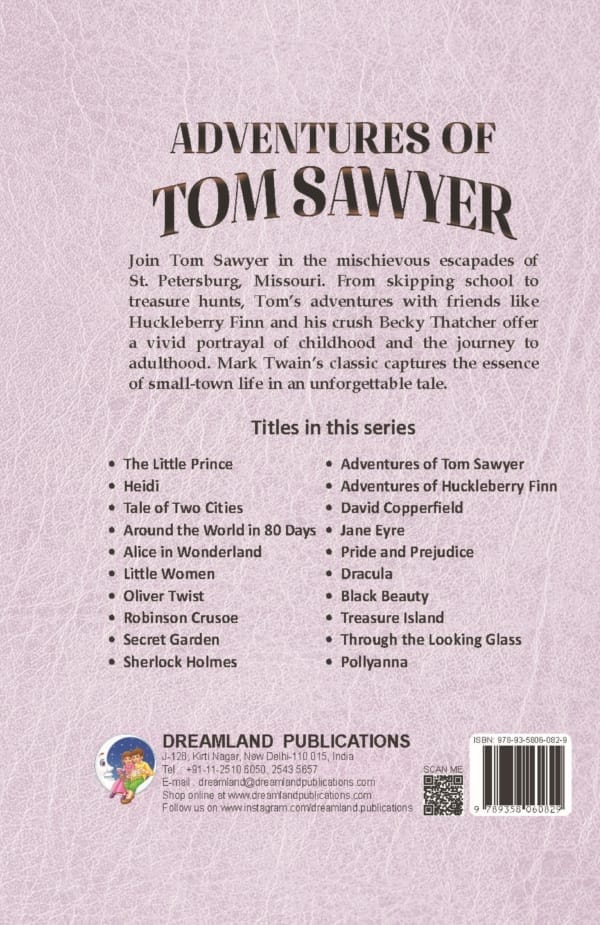 Adventures of Tom Sawyer - Illustrated Abridged Classics for Children with Practice Questions view 2