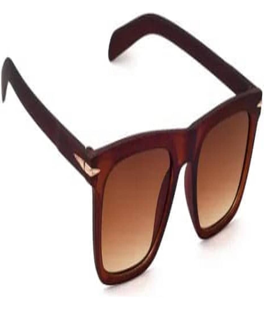 Creature - Brown Square Sunglasses ( Pack of 1 ) view 2