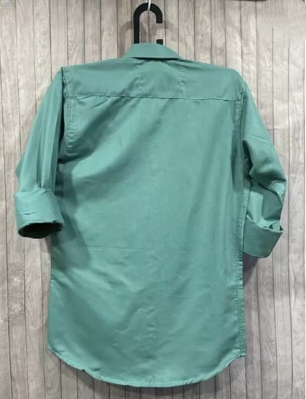 Men's Casual Slim Fit Long Sleeve Button Down Dress Shirt view 2