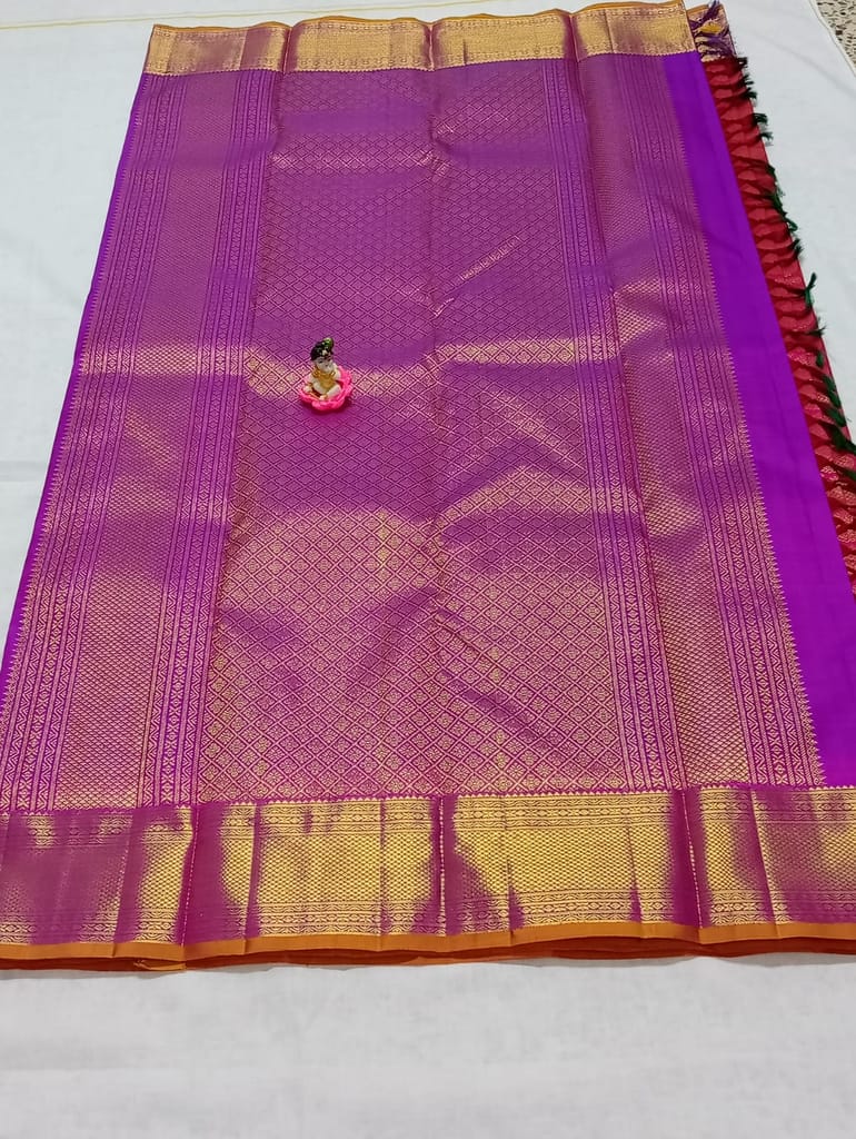 Kancheepuram Pure Silk Saree view 2