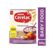 NESTLE CERELAC 5 GRAINS FRUITS 300GM